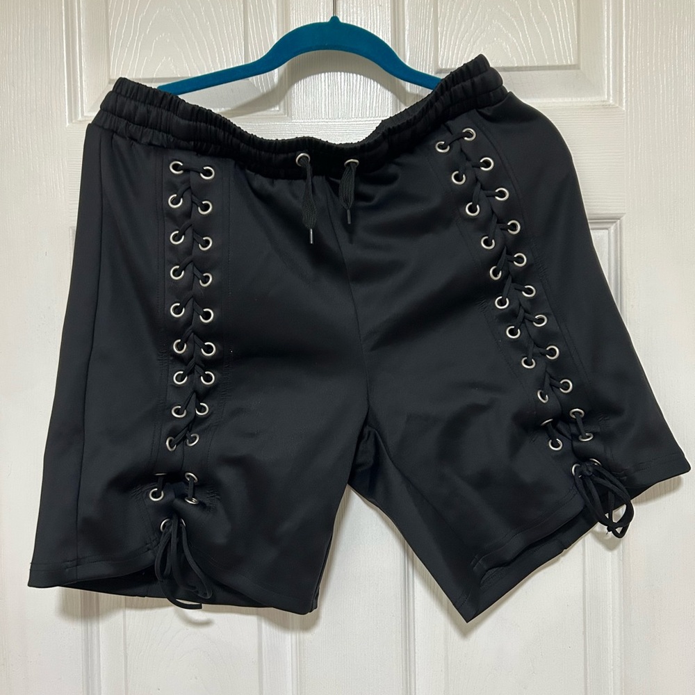 Women's Black Forest Ink Long Swim Shorts 2X NWOT